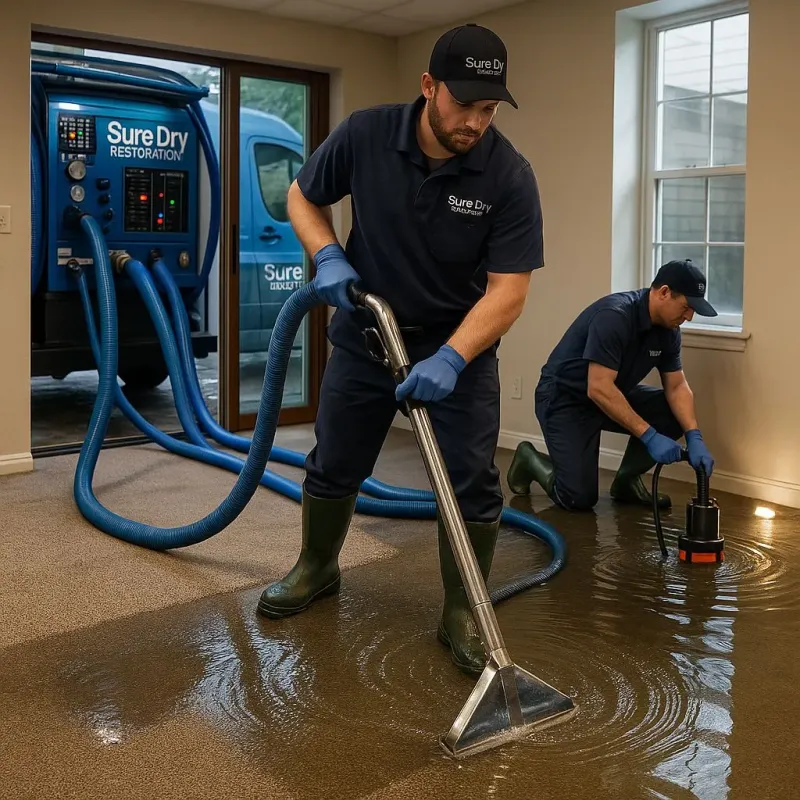 Water Extraction and Removal process in Le Grand, CA